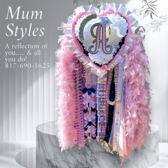 Homecoming Mum PINS Corsages for all occasions Custom Braids themed mums - Picture 12 of 17